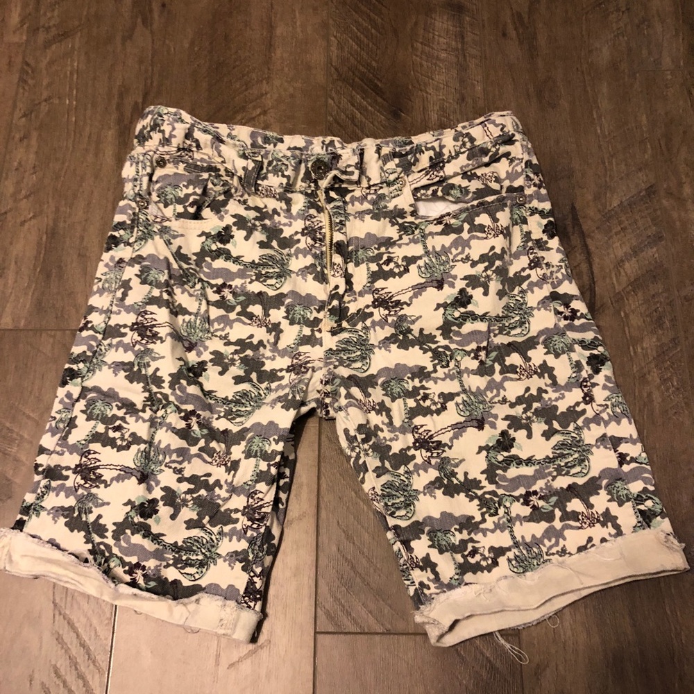 Hawaiian Jean Shorts